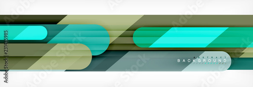 Abstract colorful lines, modern geometric background design