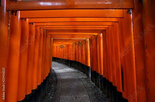 Fushimi Inari Shrine in Kyoto, Japan photo