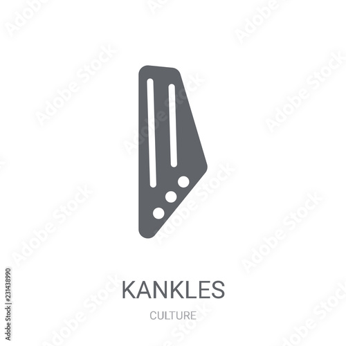 Kankles icon. Trendy Kankles logo concept on white background from Culture collection