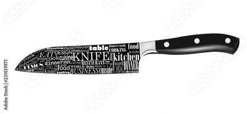 knife chef concept