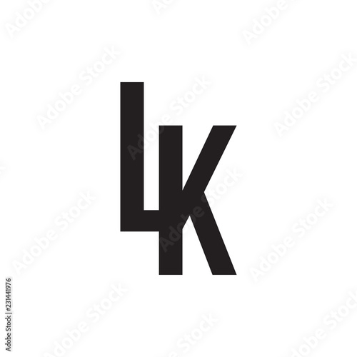 Free Download LK logo letter design - GFXLoad