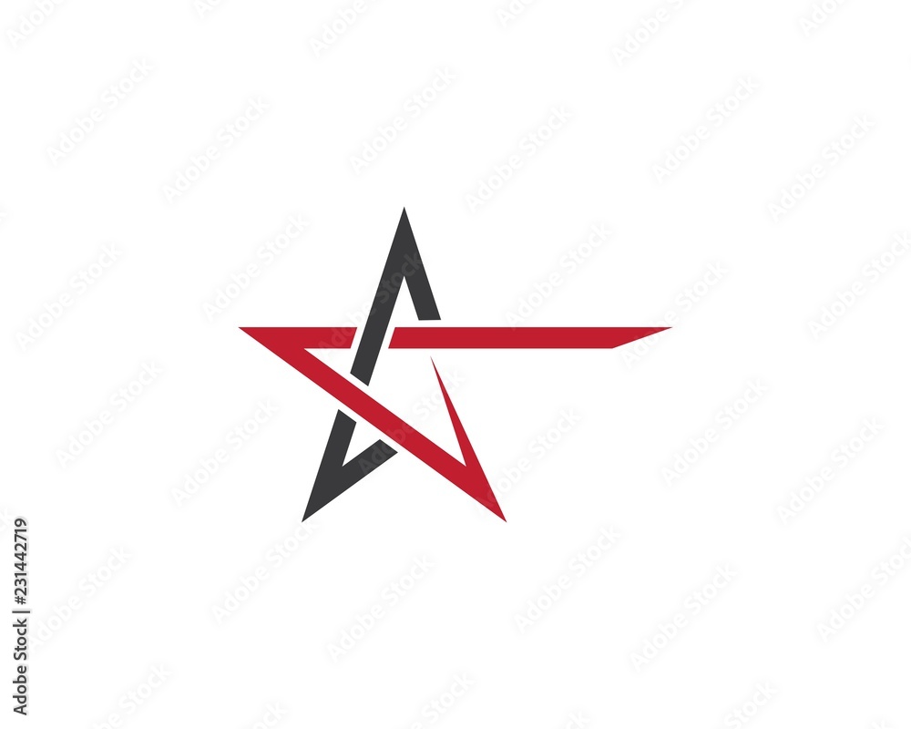 Star logo illustration Star logo illustration