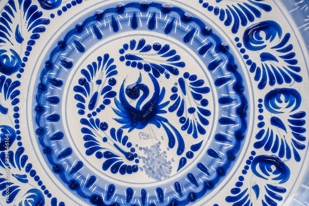 mexican designs talavera poblana colorful backgrounds with graphics of mexico flowers pigeons porcelain ceramics embossed traditional crafts culture folklor