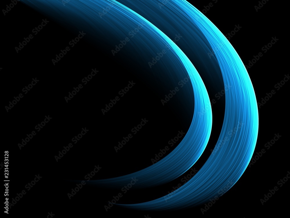 Abstract color wave design element Abstract color wave design element