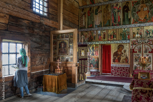 The rural life and the religious monuments of Karelia region © giumas