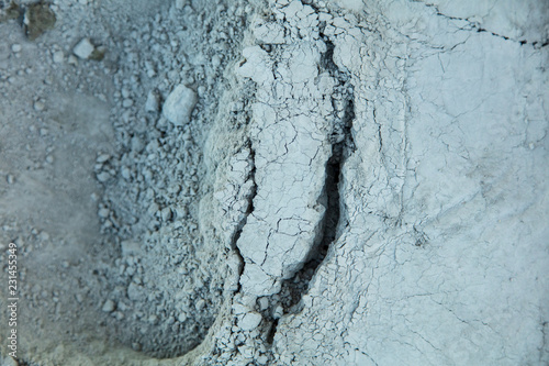 Dry cement as abstract background