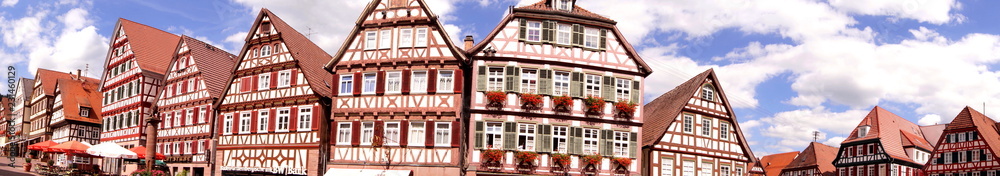 Fototapeta premium Altstadt von CALW ( Schwarzwald )