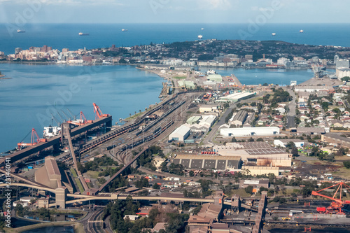Carrington - Newcastle Harbour - Newcastle Australia. Newcastle is one of the largest coal export ports in the world.