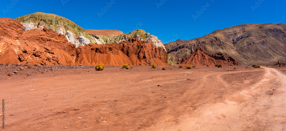 Valle del Arcoiris, San Pedro de Atacama, Chile, South America Valle del Arcoiris, San Pedro de Atacama, Chile, South America