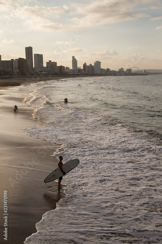The beach front in Durban, South Africa, 6 May, 2018. © Rogan Ward 2017