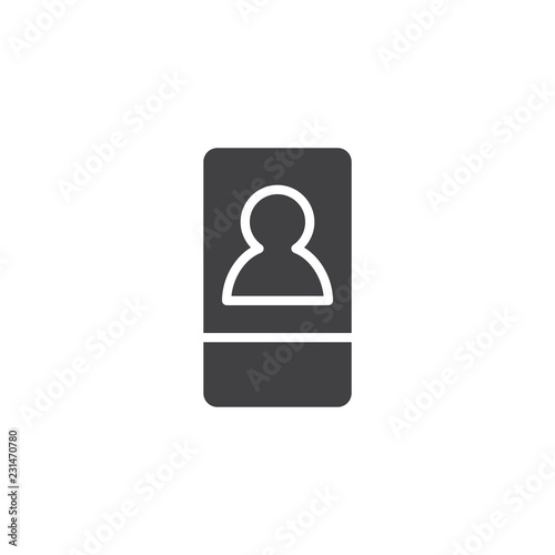 Hotel keycard vector icon. filled flat sign for mobile concept and web design. Plastic card key simple solid icon. Symbol, logo illustration. Pixel perfect vector graphics