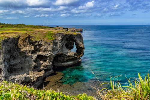 Cape Manzamo in Okinawa Island