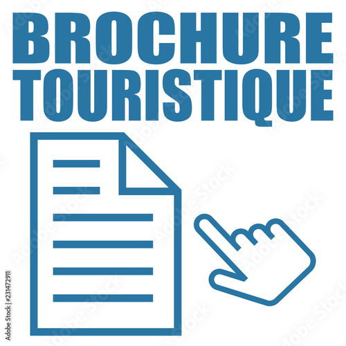 Logo brochure touristique.