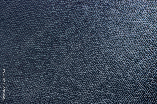 black artificial leather close-up, texture, background