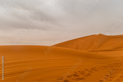 Dunes of Erg Chebbi near Merzouga in Morroco