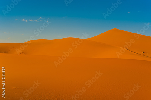 Dunes of Erg Chebbi near Merzouga in Morroco