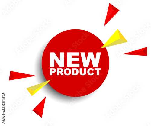 Free Download red vector banner new product - GFXLoad