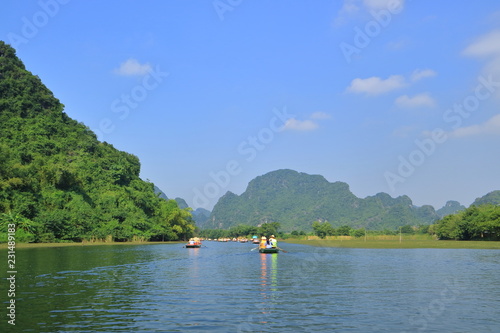 Trang Anin NInh BInh Vietnam. world heritage site