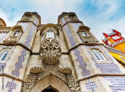 Pena National Palace, Palacio da Pena, in Sintra, Portugal