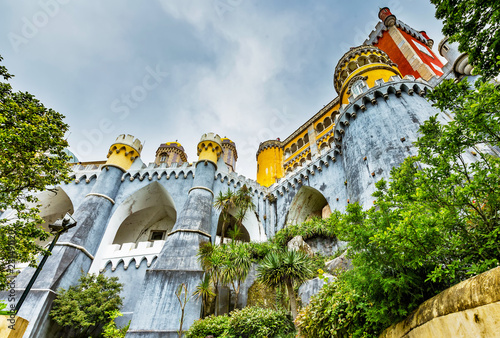 Pena National Palace, Palacio da Pena, in Sintra, Portugal