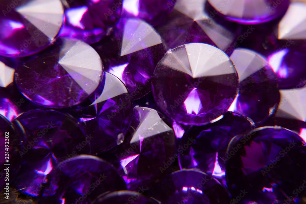 violet diamonds