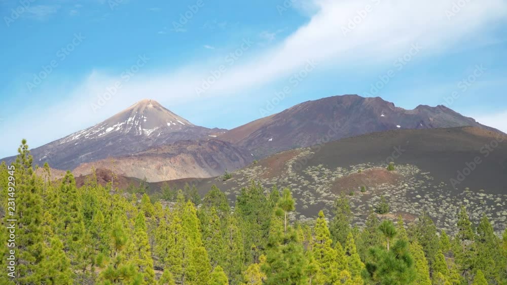 View on Teide Volcano mountain in Tenerife, Spain. View on Teide Volcano mountain in Tenerife, Spain.