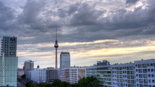 Blick über die Dächer von Berlin