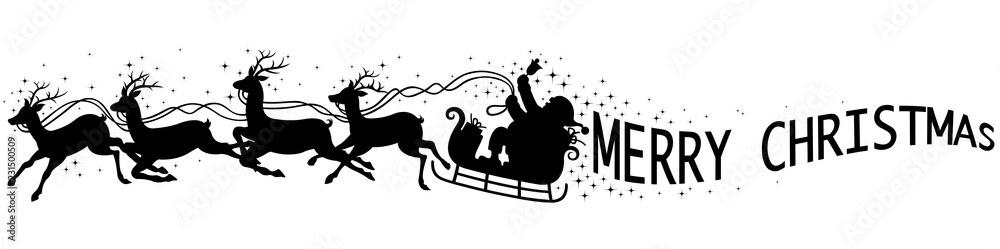 santa's sleigh greeting santa's sleigh greeting