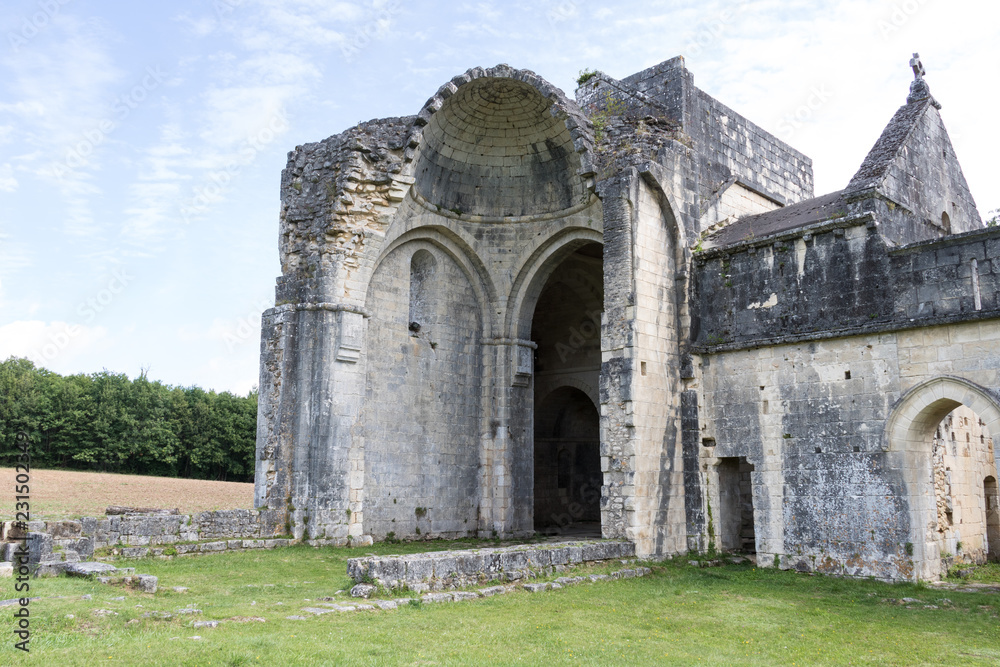 Abbaye en ruine