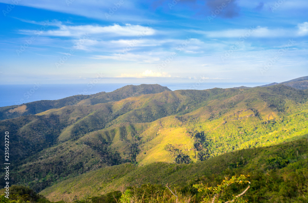 Beautiful Cuban countryside nature