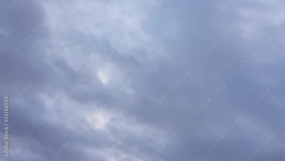 Moving clouds and blue sky time-lapse Moving clouds and blue sky time-lapse