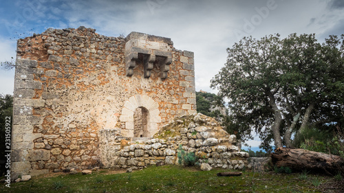 Ruinas del castillo de Alaro en Mallorca