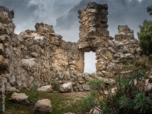Ruinas del castillo de Alaro en Mallorca
