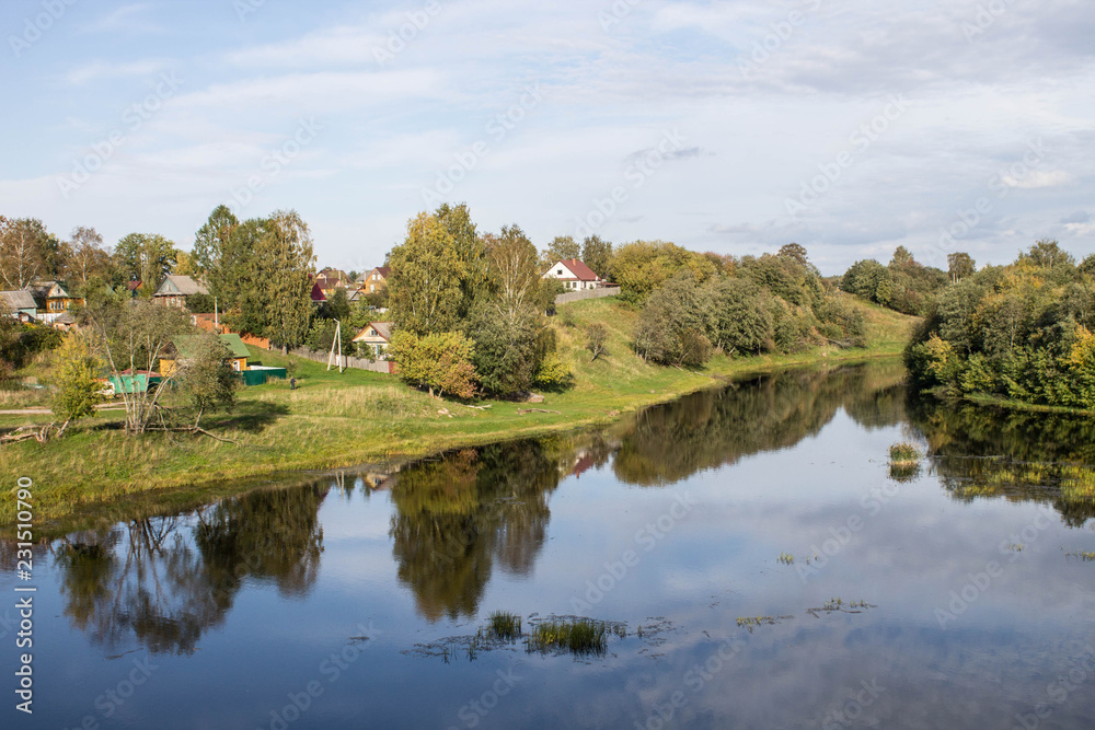 lake in forest lake in forest