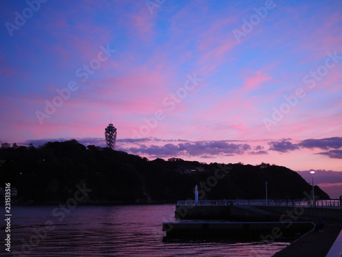 都市景観　江ノ島 photo