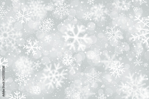 Snowfall background