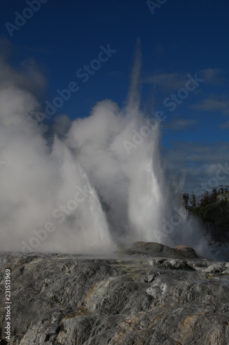 Pohutu geyser, Rotorua, New Zealnd