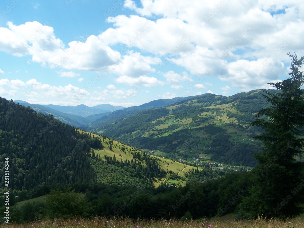 Obraz premium karpatian mountains