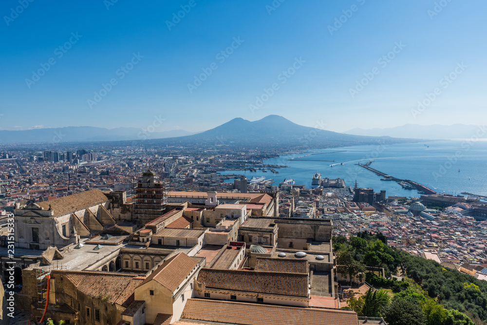 Neapel – Stadtansicht vom Castel Sant'Elmo