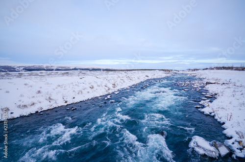 アイスランド 川