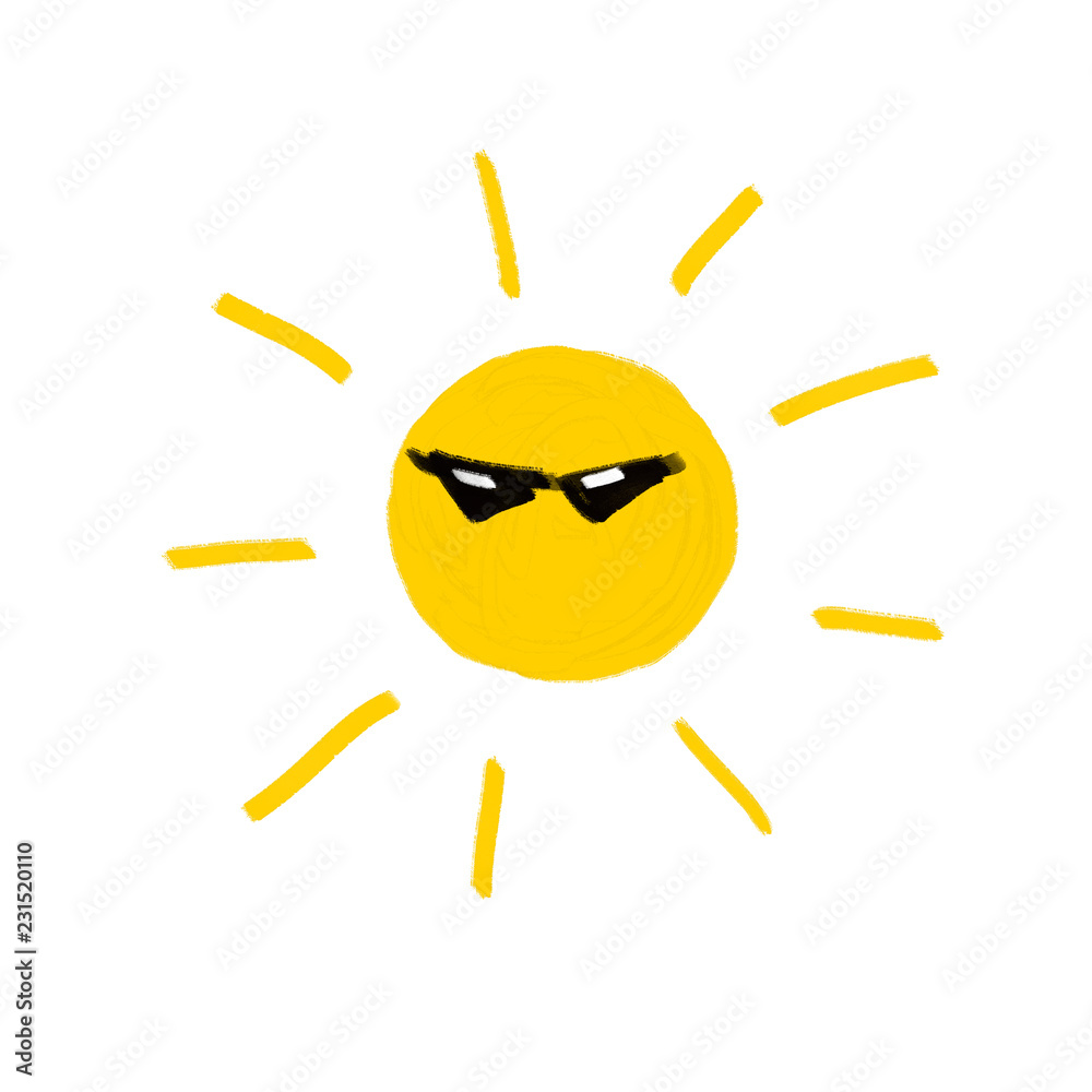 サングラス 太陽 Stock イラスト Adobe Stock サングラス 太陽 Stock イラスト Adobe Stock