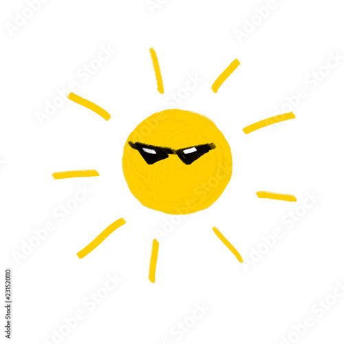 サングラス 太陽 Stock イラスト Adobe Stock