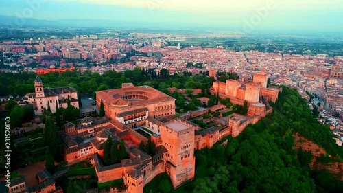 Alhambra aerial view