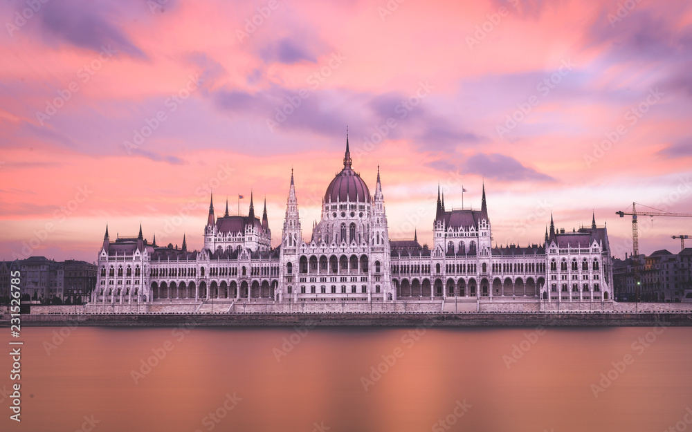 Fototapeta premium hungarian parliament in budapest