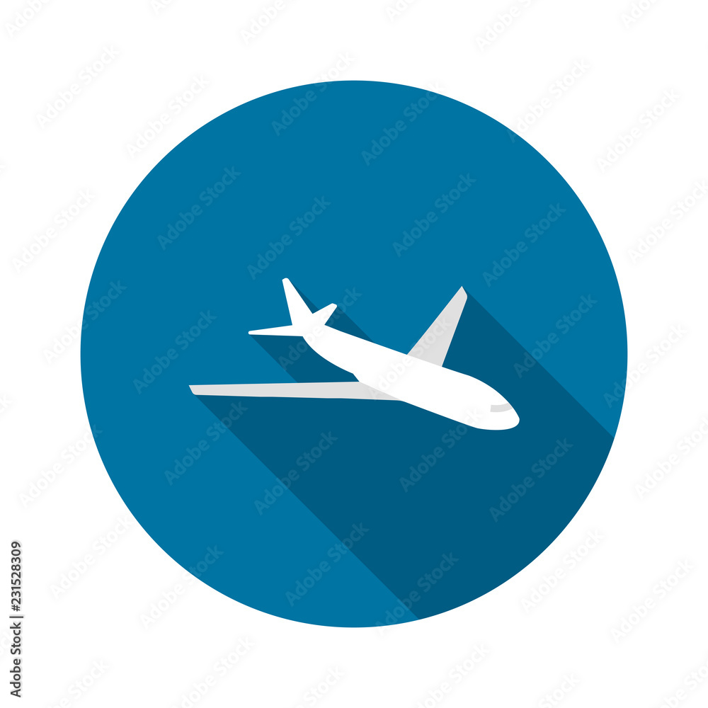 Plane Icon. Airplane illustration