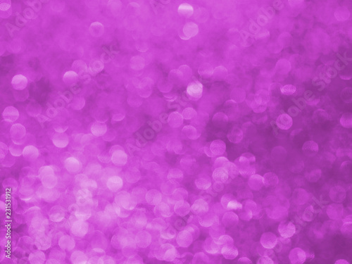 Abstract pink bokeh of blurry lights background