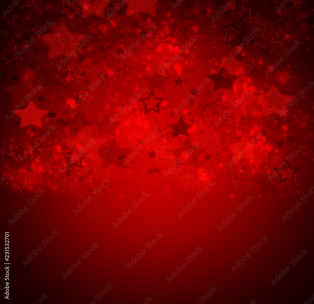 christmas dark red background with stars stains
