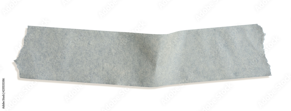 Sticky tape tape slices isolated on white Sticky tape tape slices isolated on white