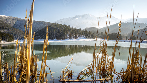 Lac de Payolle blanc photo