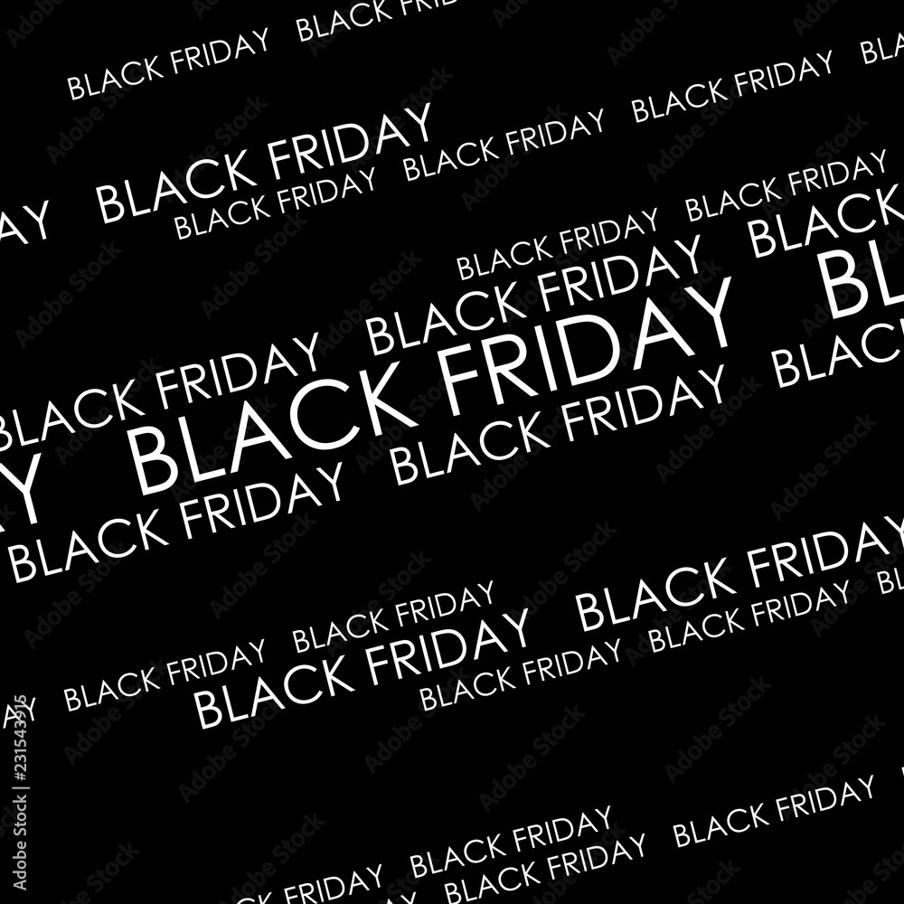 Black Friday sale. Black Friday banner. Inscription design template. Vector illustration. Black Friday sale. Black Friday banner. Inscription design template. Vector illustration.